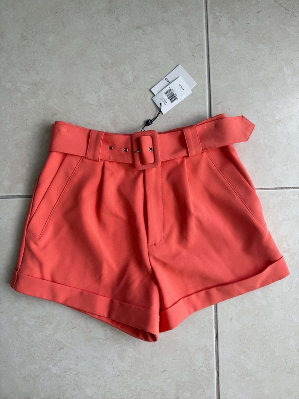 Generation Love Coral Shorts - Size 2